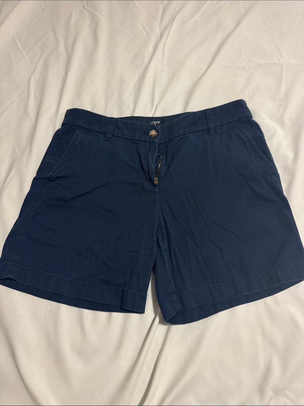 J. Crew Navy Chino Bermuda Shorts